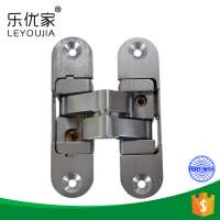 High quality 3D adjustable Zinc Alloy 180 degree hidden concealed door hinge