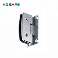 high quality stainless steel simple design wall to glass door hinge